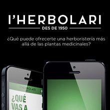 L’HERBOLARI APP . % Joan Bagan Castillo tarafından hazırlanan Markalaşma ve Kimlik, Sanat Yönetmenliği, Ve UX / UI projesi - 10.12.2012