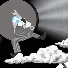 Tiempos Modernos. Un proyecto de Diseño gráfico, Ilustración tradicional y Serigrafía de Javier Vera Lainez - 07.04.2014
