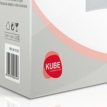 Packaging Kube Iluminación. Graphic Design, and Packaging project by Sergio Gómez Bartual - 05.13.2013