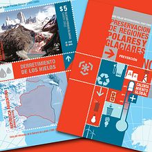 Hoja Block Año Polar Internacional 2007-2009. Design, and Graphic Design project by Julieta Giganti - 02.28.2011