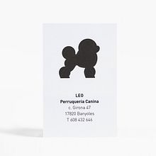 Leo - Perruqueria Canina. Un projet de Br, ing et identité, Design  , et Design graphique de Anna Pigem - 31.12.2013