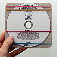 Homenatge a la Cinta Meravella. Un projet de Design , Design graphique , et Packaging de Anna Pigem - 11.12.2011