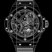 Calendario Relojes Hublot . % Nuria Mestre García tarafından hazırlanan Sanat Yönetmenliği, Editör, al Tasarım, Ve Grafik Tasarım projesi - 04.10.2014