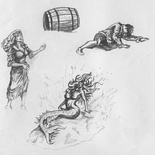 Proyecto del Náufrago. Un proyecto de Ilustración tradicional de A Txorro Na Txuta - 11.04.2014