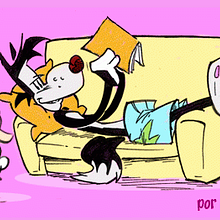 Pedro y Lobo. Projekt z dziedziny Trad, c i jna ilustracja użytkownika Mike Franco - 12.04.2014