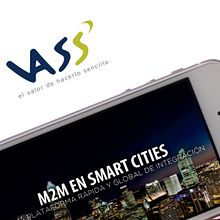 Díptico VASS | Smart Cities. Design, and Graphic Design project by Leo Tabares de Nava - 04.15.2014