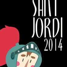 Puntos de libro Sant Jordi 2014 Ein Projekt aus dem Bereich Traditionelle Illustration von Laure ilustraciones - 13.04.2014