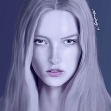 Ilustración Chica. Traditional illustration, and Painting project by Sofía Ordóñez - 01.13.2014