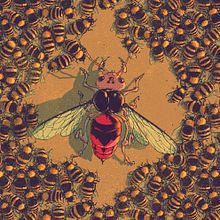 Insectos en guerra. Un projet de Illustration traditionnelle de Juan Esteban Rodríguez - 13.04.2014