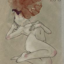 Lupus est homo homini.. Un progetto di Belle arti, Illustrazione tradizionale e Pittura di coco_le_cocotte - 31.08.2013