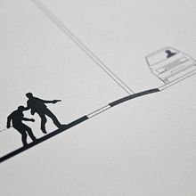 True Detective · Interiors Journal. Un proyecto de Diseño gráfico, Ilustración tradicional y Serigrafía de Javier Vera Lainez - 14.04.2014