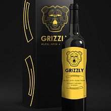 Label "GRIZZLY". Een project van Redactioneel ontwerp, Grafisch ontwerp y Packaging van Killian López - 25.03.2014
