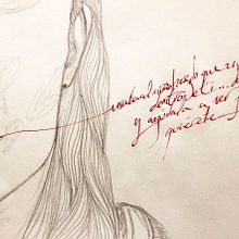 Un hilo de sangre, dolor y esperanza.... Fine Arts project by oskar - 04.15.2014