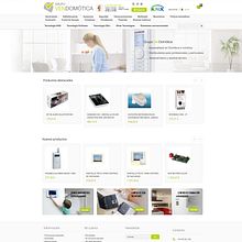 Vendomotica - Tienda online de domótica para particulares y empresas Ein Projekt aus dem Bereich Webentwicklung und Design von Color Vivo Internet - 15.04.2014