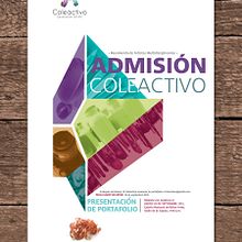 Póster Coleactivo. Art Direction, Graphic Design, and Advertising project by Marova - 04.16.2014