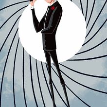 James Bond. Een project van Animatie, Film, video en televisie, Ontwerp van personages, Redactioneel ontwerp y Traditionele illustratie van David Pavón Benítez - 19.04.2014