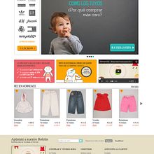 Percentil - Tienda pionera de Ropa casi nueva de Niño/a y Mujer Ein Projekt aus dem Bereich Webentwicklung und Design von Color Vivo Internet - 08.04.2014