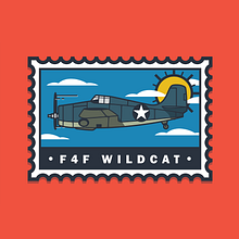 WWII Aircraft illustration. Traditional illustration project by Sergio Casado González - 04.21.2014