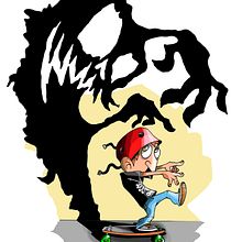 Sombroustro skate Ein Projekt aus dem Bereich Traditionelle Illustration und Bildende Künste von Luis Alvarez de Juan - 06.03.2013