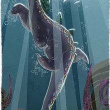 Nessie. Een project van Animatie, Ontwerp van personages y Traditionele illustratie van David Pavón Benítez - 23.04.2014