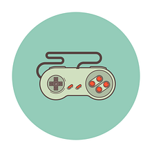Nintendo controllers. Traditional illustration project by Sergio Casado González - 04.23.2014