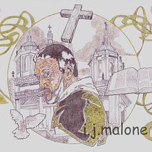 Monje. Un progetto di Illustrazione tradizionale di I.J.Malone - 24.04.2014