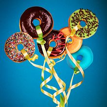 Donuts - Retouching Time Lapse. Projekt z dziedziny Postprodukcja fotograficzna użytkownika Laura Reyero - 24.04.2014