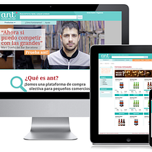Ant. Br, ing, Identit, Web Development, Graphic Design, Interactive Design, and UX / UI project by Marc Camps Oller - 04.26.2014