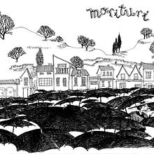 B/N. Ilustração tradicional projeto de Iván R. - 27.04.2014