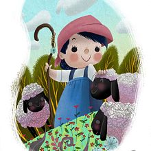 Pastora. Een project van Ontwerp van personages y Traditionele illustratie van David Pavón Benítez - 28.04.2014