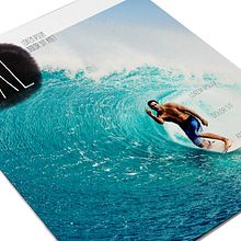 Revista de Surf. Design editorial, e Design gráfico projeto de Luca Benedetti - 28.04.2014
