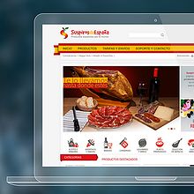 Web Internacional de productos españoles a domicilio . Un proyecto de Desarrollo Web, Dirección de arte, Diseño Web y UX / UI de Juan Carlos Hernández - 04.05.2014