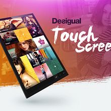 Desigual App - TouchScreen. Un proyecto de Dirección de arte, Diseño, Diseño gráfico, Diseño interactivo, Diseño Web y UX / UI de Plastic Creative - 04.05.2014