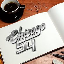 Lettering Chicago 54. T, and pograph project by Iban - 05.04.2014