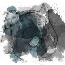EASTPAK PANDA BEAR. Accessor, Design, Graphic Design, and Traditional illustration project by Conspiracystudio - 05.04.2014