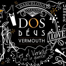 DOS DEUS / ALIMENTARIA | Diseño para el stand de WKYREGAL en Alimentaria 2014 (Barcelona). Un projet de Illustration traditionnelle de Juanma García Escobar - 04.05.2014