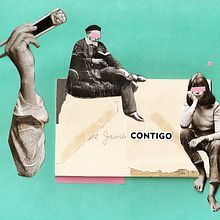 Colaboraciones con Zach Collins // Collab with Zach Collins. Un progetto di Graphic design, Eventi e Collage di INMANTADAGRAFIK - 05.05.2014