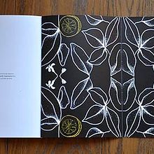 Pattern para las guardas para Arròs Negre Fanzine . % Iratxe de la Torre tarafından hazırlanan Tasarım, Editör, al Tasarım, Geleneksel illüstras, Ve on projesi - 09.04.2012