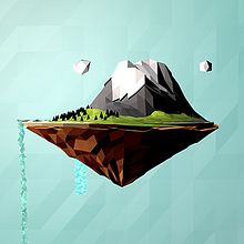 MicroMundo - Low Poly Ein Projekt aus dem Bereich 3D, Traditionelle Illustration, L und schaftsbau von Alejandro Bernatzky - 05.05.2014