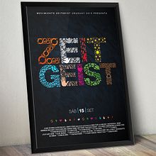 Zeitgeist - Gráfica de Evento Ein Projekt aus dem Bereich Grafikdesign und Traditionelle Illustration von Alejandro Bernatzky - 31.08.2011