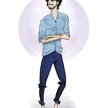 Cartooned people. Animation, Graphic Design, and Traditional illustration project by Juan Sánchez - 05.05.2014