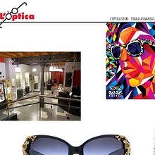 Web corporativa barcelonaloptica.com. Web Development, and Web Design project by Gemma Piña - 03.02.2014