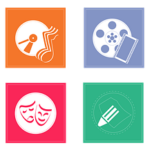 Proyectos diseño gráfico para SGAE (Invitaciones digitales, banners, iconografía). Un proyecto de Diseño editorial, Diseño gráfico y Publicidad de Daniel de la Calva Carvajal - 26.05.2014