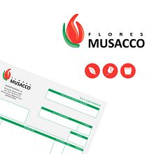 Flores Musacco. Un proyecto de Br, ing e Identidad y Diseño gráfico de Gimena Cabrera - 07.05.2014
