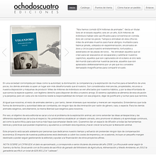 Web editorial. Web Development, and Web Design project by Pedro López Andradas - 08.31.2013