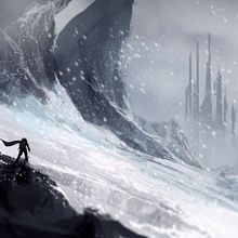 Snow Castle. Un proyecto de Bellas Artes e Ilustración tradicional de David Iglesias Martínez - 09.05.2014