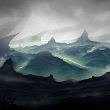 Aashlands. Un proyecto de Bellas Artes, Ilustración tradicional y Paisajismo de David Iglesias Martínez - 09.05.2014