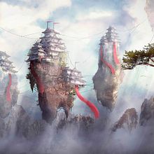 Mountain Temples. Un proyecto de Bellas Artes, Ilustración tradicional y Paisajismo de David Iglesias Martínez - 09.05.2014