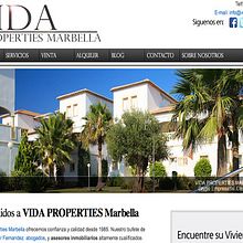Vida Properties Marbella . Pengembangan Web proyek oleh Antonio M. López López - 05.10.2014
