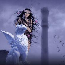 La isla de las mujeres.Ilustración. Fine Arts, and Traditional illustration project by Emma Jimeno - 05.11.2014